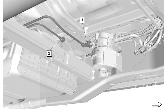 Fuel Tank Replacement (Short Wheelbase) (1) — figure 2