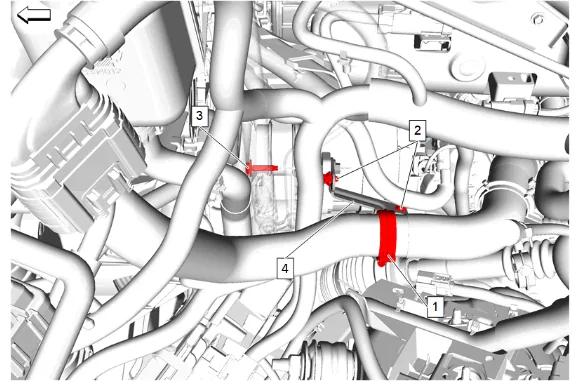 Generator and Drive Belt Tensioner Bracket Replacement — figure 5