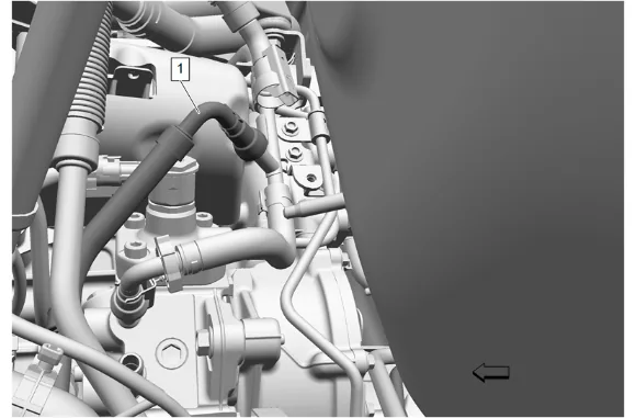 High Pressure Diesel Fuel Pump Replacement (2WD) — figure 33