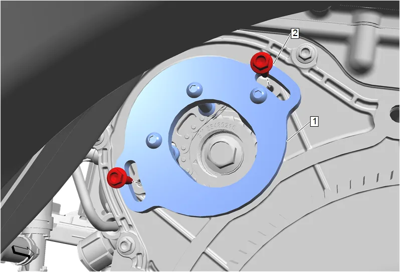 High Pressure Diesel Fuel Pump Replacement (2WD) — figure 41