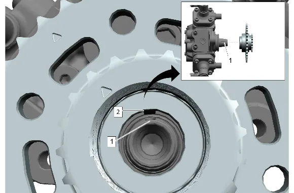 High Pressure Diesel Fuel Pump Replacement (2WD) — figure 43