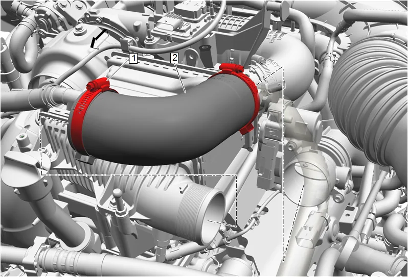 High Pressure Diesel Fuel Sensor Replacement — figure 2