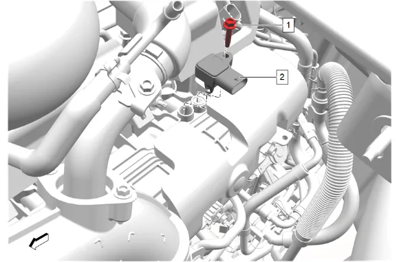 Intake Air Pressure and Temperature Sensor Replacement — figure 3