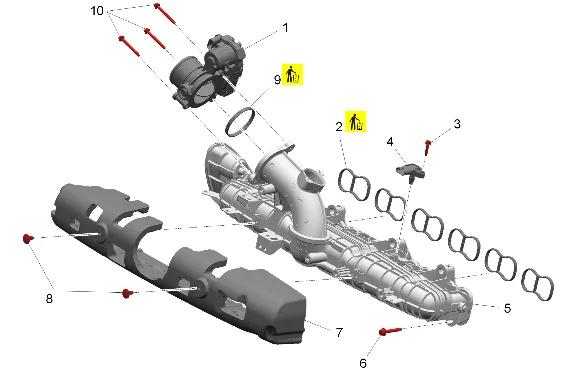 Intake Manifold and Components — figure 1