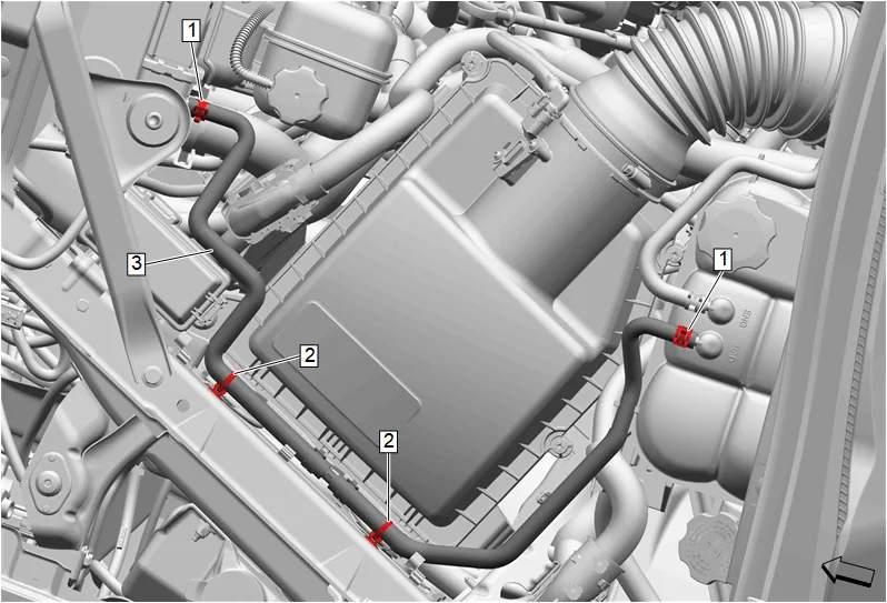 Radiator Surge Tank Replacement (LM2) — figure 1