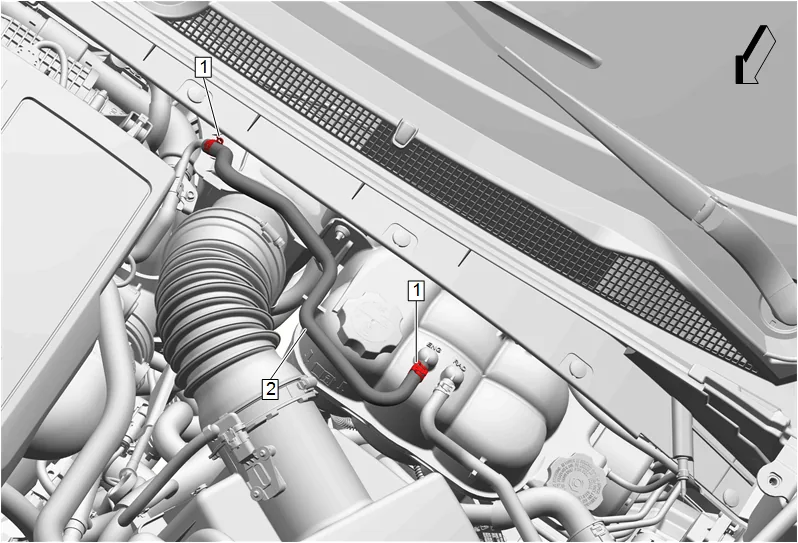 Radiator Surge Tank Replacement (LM2) — figure 2