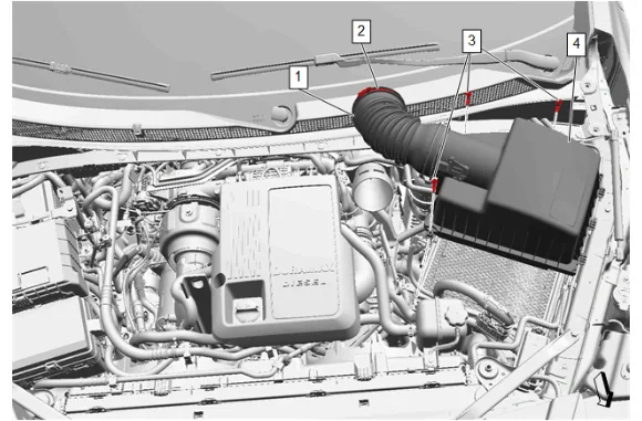 Radiator Surge Tank Replacement (LM2) — figure 3