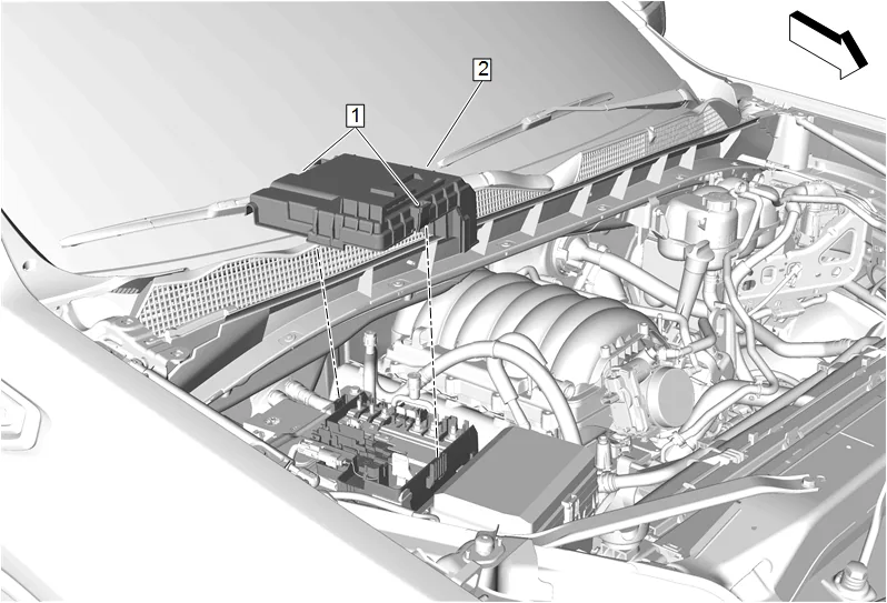 Starter Solenoid Cable Replacement (L84, L87) — figure 3