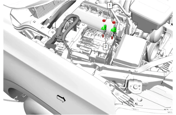 Starter Solenoid Cable Replacement (L84, L87) — figure 4