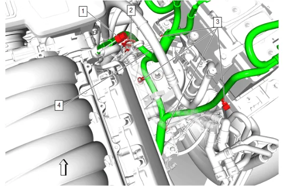 Starter Solenoid Cable Replacement (L84, L87) — figure 5