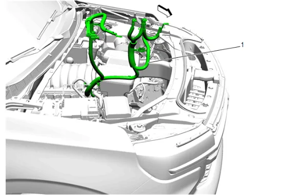 Starter Solenoid Cable Replacement (L84, L87) — figure 9