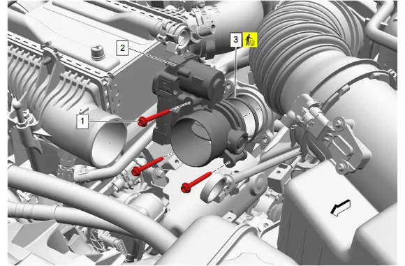 Throttle Body Assembly Replacement (1) — figure 3