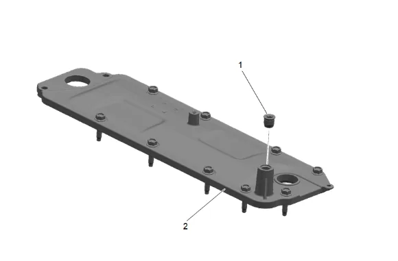 Valve Lifter Follower Guide Replacement (L87) — figure 26