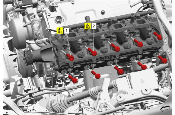 Valve Lifter Guide Replacement - Left Side (L87) — figure 46