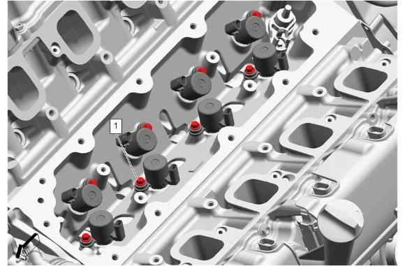 Valve Lifter Oil Solenoid Valve Replacement (L87) — figure 34