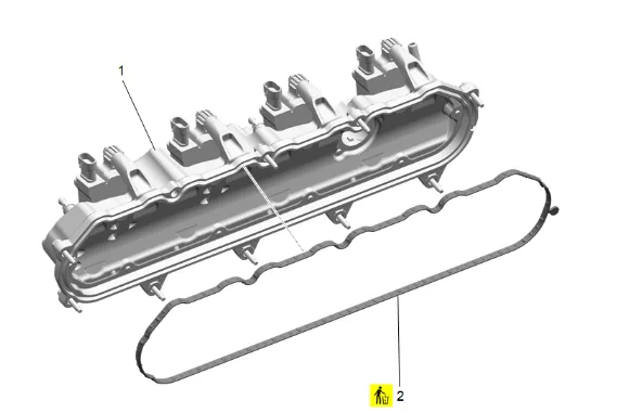 Valve Stem Oil Seal and Valve Spring Replacement - Left Side (L87) — figure 6