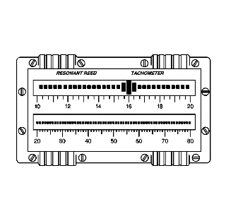 Reed Tachometer Description — figure 1