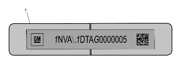 Vehicle Certification, Tire Placard, and Anti-Theft Label — figure 3
