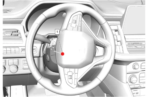 Instrument Panel Steering Column Lower Trim Cover Replacement (N38) — figure 3