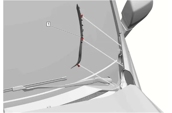 Instrument Panel Tie Bar Replacement — figure 13