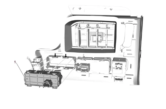 Instrument Panel Trim Pad Replacement - Left Side — figure 8
