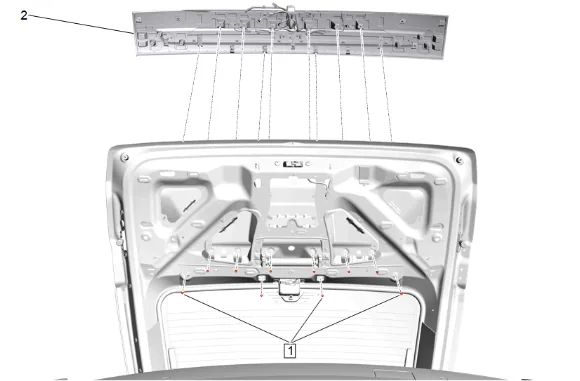 Liftgate Emblem_Nameplate Replacement — figure 6
