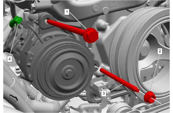 Air Conditioning Clutch Replacement (L84, L87) — figure 19