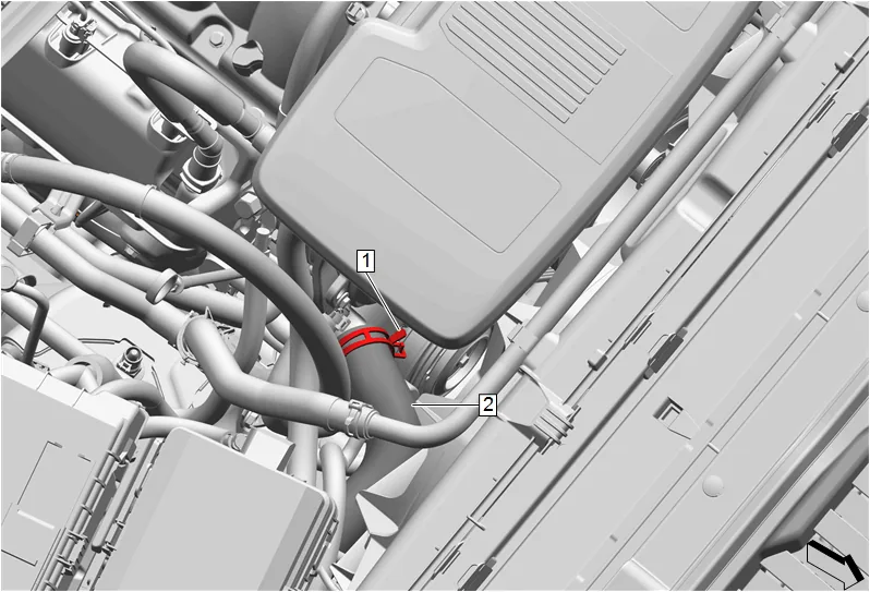 Air Conditioning Compressor and Condenser Hose Replacement (L84_L87) — figure 3
