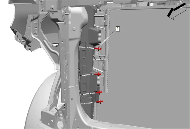 Air Conditioning Compressor and Condenser Hose Replacement (L84_L87) — figure 15