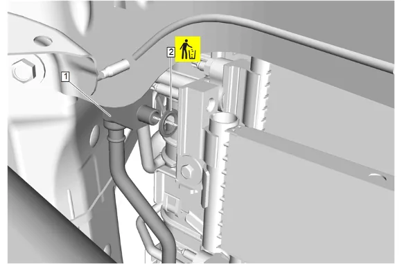 Air Conditioning Compressor and Condenser Hose Replacement (L84_L87) — figure 17