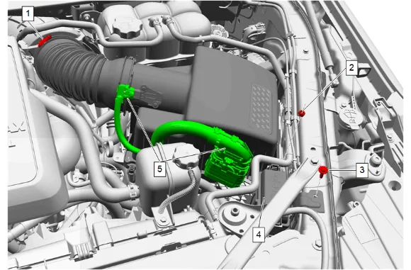 Air Conditioning Compressor Replacement (LM2, 2WD) — figure 5