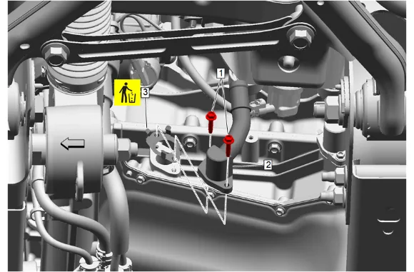 Air Conditioning Compressor Replacement (LM2, 2WD) — figure 25