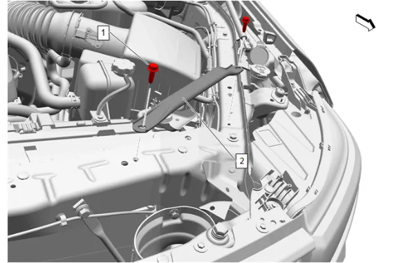 Air Conditioning Condenser Replacement (LM2) — figure 10