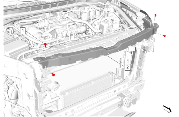 Air Conditioning Condenser Replacement (LM2) — figure 12