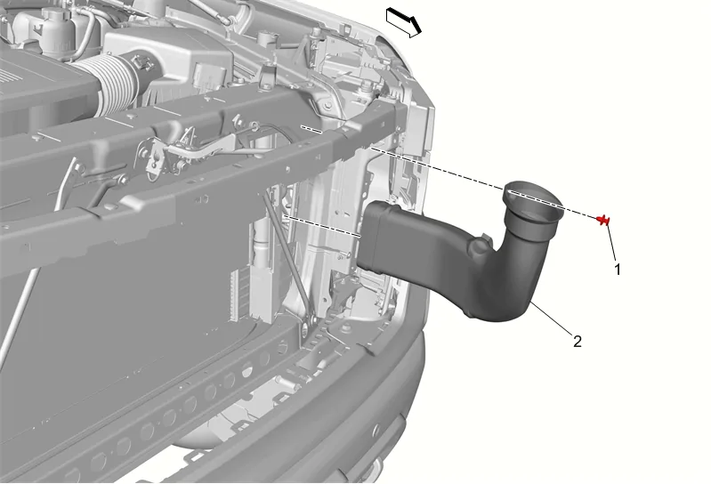 Air Conditioning Condenser Replacement (LM2) — figure 14