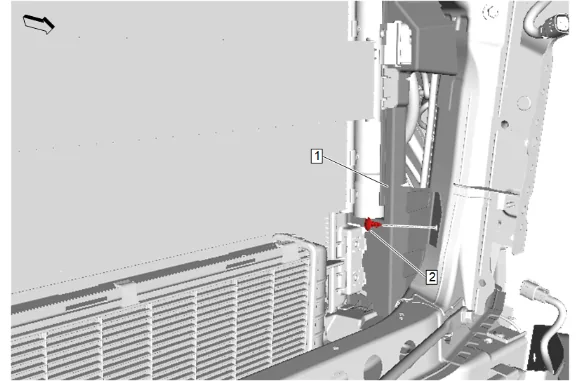 Air Conditioning Condenser Replacement (LM2) — figure 21