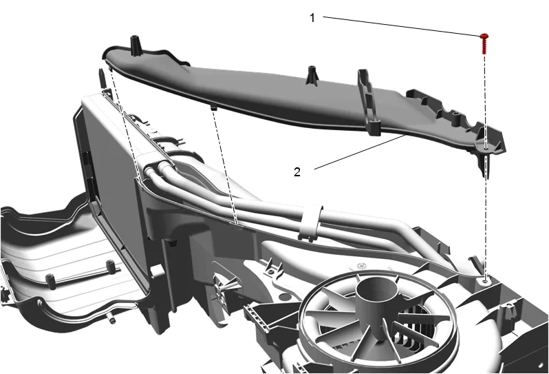 Air Conditioning Evaporator Replacement — figure 11