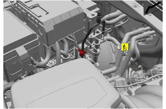 Air Conditioning Refrigerant Heat Exchanger Replacement (L84_L87 without C69) — figure 2