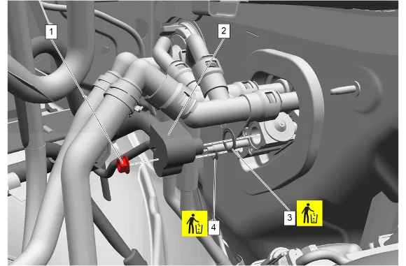Air Conditioning Refrigerant Heat Exchanger Replacement (L84_L87 without C69) — figure 4