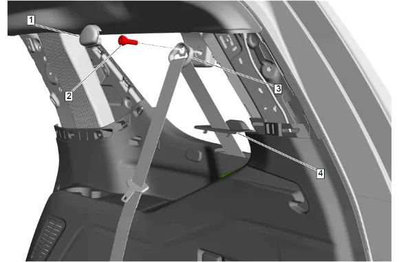 Auxiliary Heater and Air Conditioning Wiring Harness Replacement (C69, without 9C1) — figure 13