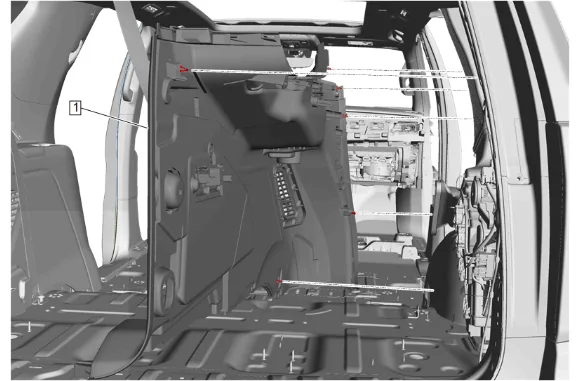 Auxiliary Heater and Air Conditioning Wiring Harness Replacement (C69, without 9C1) — figure 14