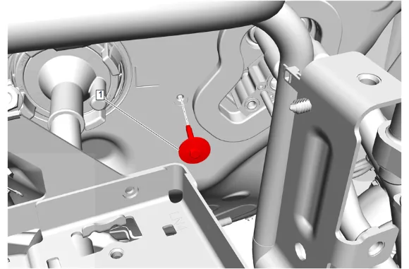 Heater and Air Conditioning Evaporator and Blower Module Removal and Installation — figure 27