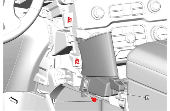 Heater and Air Conditioning User Interface Control Replacement (with DCH) — figure 6