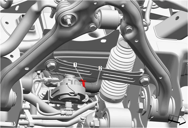 Heater Coolant Pump Replacement (L84, L87) — figure 3