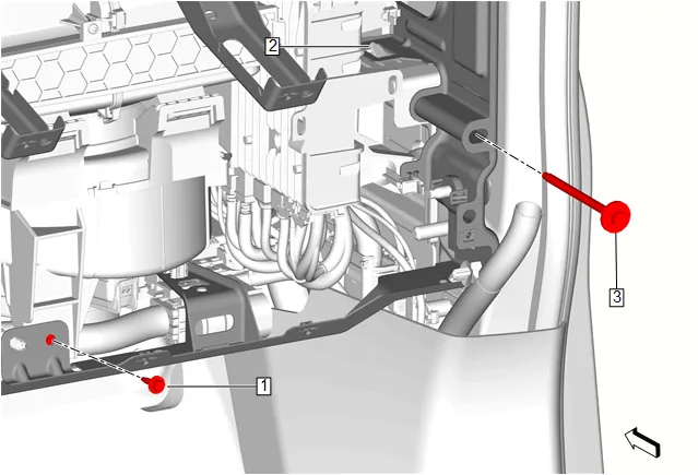 Mode Valve Actuator Replacement — figure 3