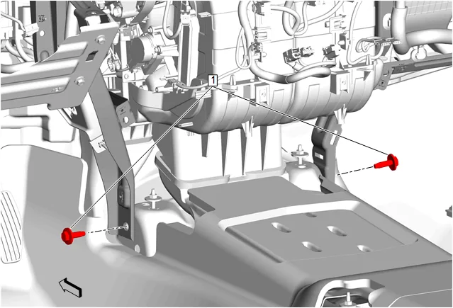 Mode Valve Actuator Replacement — figure 5