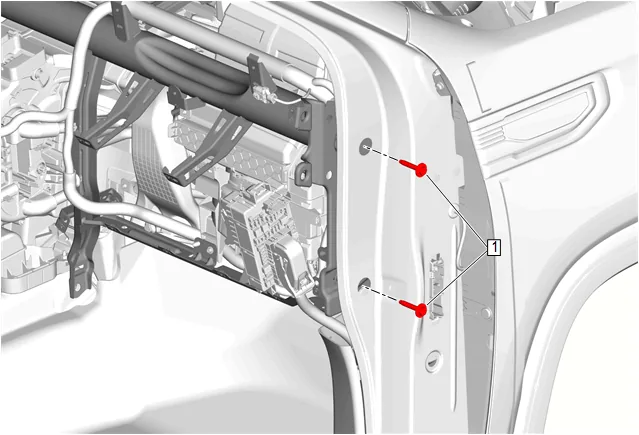 Mode Valve Actuator Replacement — figure 9