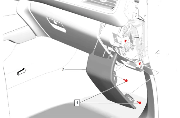 Temperature Valve Actuator Replacement - Right Side — figure 7