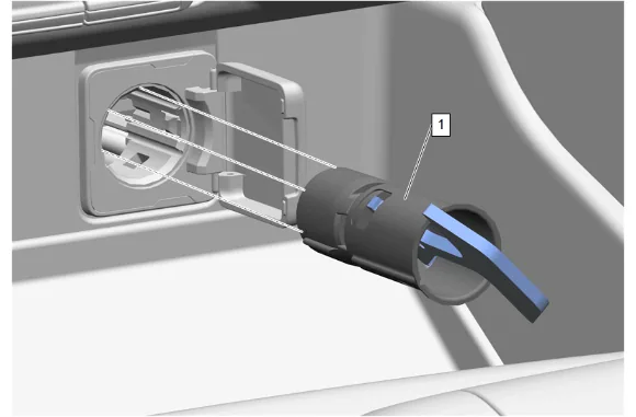Accessory Power Receptacle Replacement — figure 1