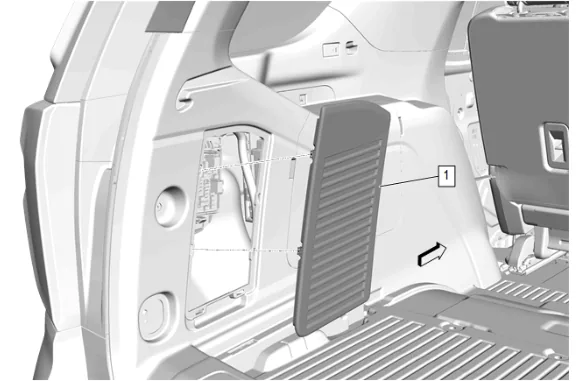 Rear Body Fuse Block Bracket Replacement — figure 1